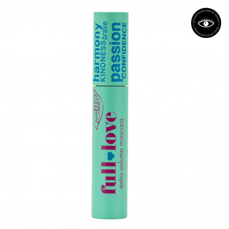 puroBIO tusz do rzęs Full Love Czarny – extra objętość, naturalny i trwały